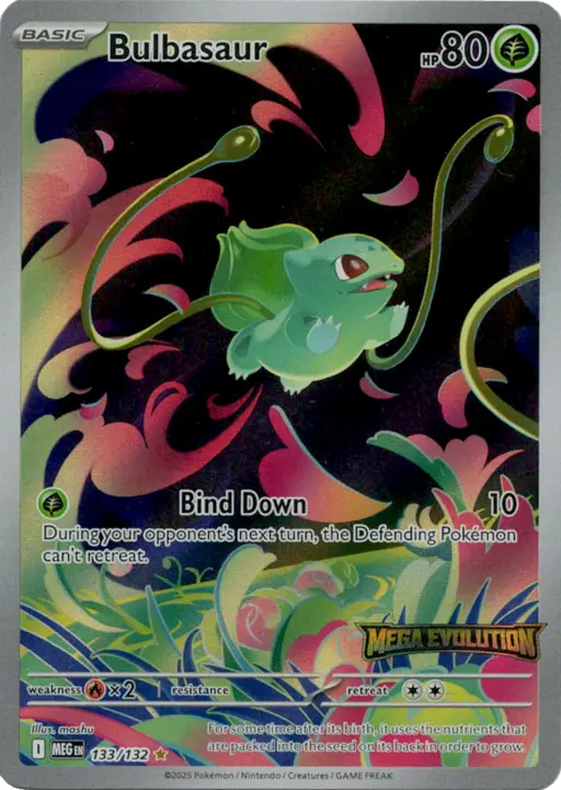 Mega Evolution stampped Bulbasaur IR