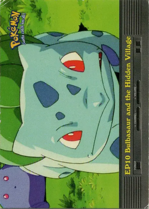 Topps TV EP10 Bulbasaur and the Hidden Village
