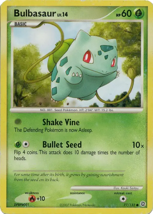 Secret Wonders Bulbasaur