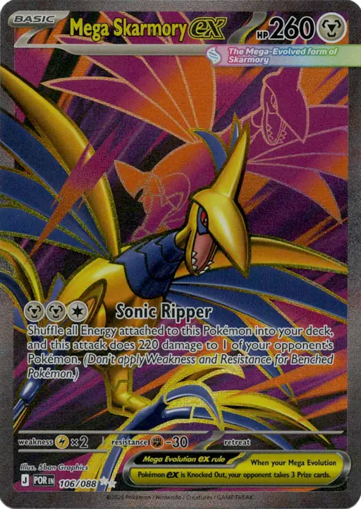 Mega Skarmory ex